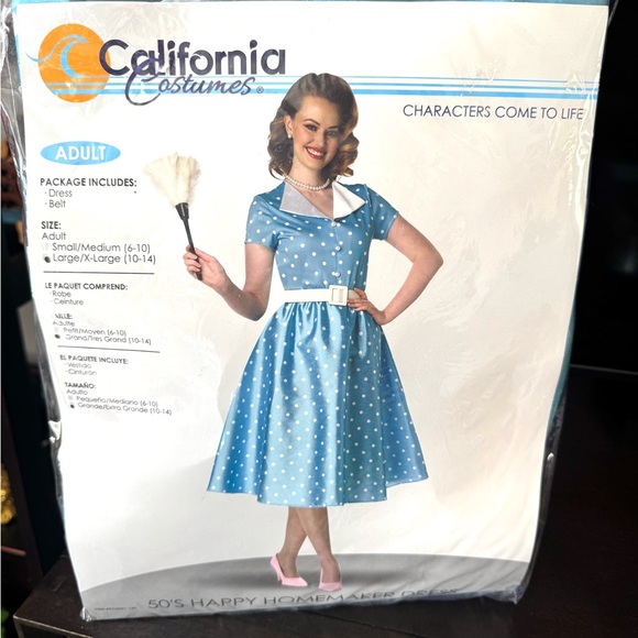 California Costumes 50’s Happy Homemaker Costume - Picture 1 of 6